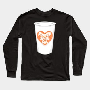 Pumpkin Spice Coffee Long Sleeve T-Shirt